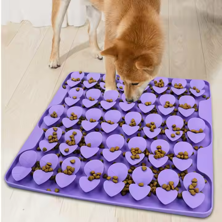 Food Grade Silicone Snuffle Mat for Slow Down Feeding