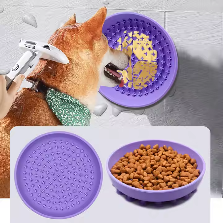 Food Grade Silicone Pet Bowl Licking Bowl